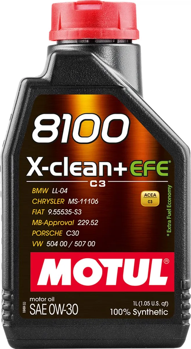 Motul 8100 Efe 0W30 Motorolie 1L