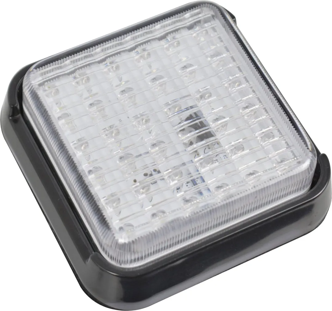 Carpoint Achteruitrijlamp 12V LED 95x95mm Wit