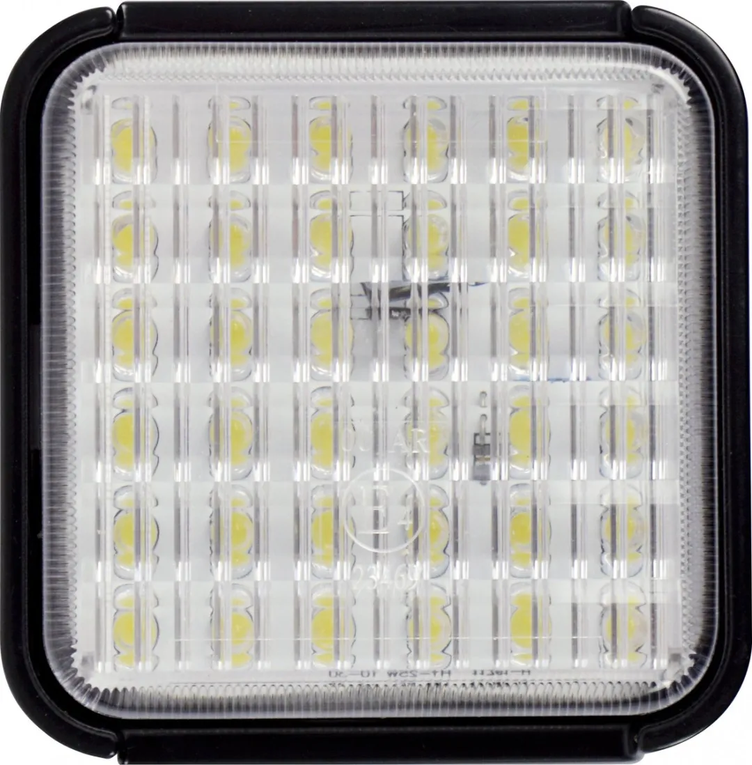 Carpoint Achteruitrijlamp 12V LED 95x95mm Wit