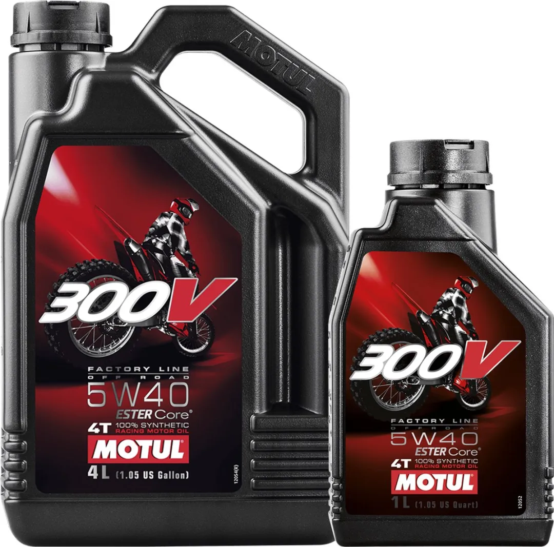 Motul 300V Factory Line Off Road 4T 5W40 - 1L