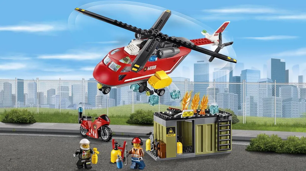 LEGO City Brandweer Inzetgroep 60108 - 257 Stukken - afbeelding 6 van 6