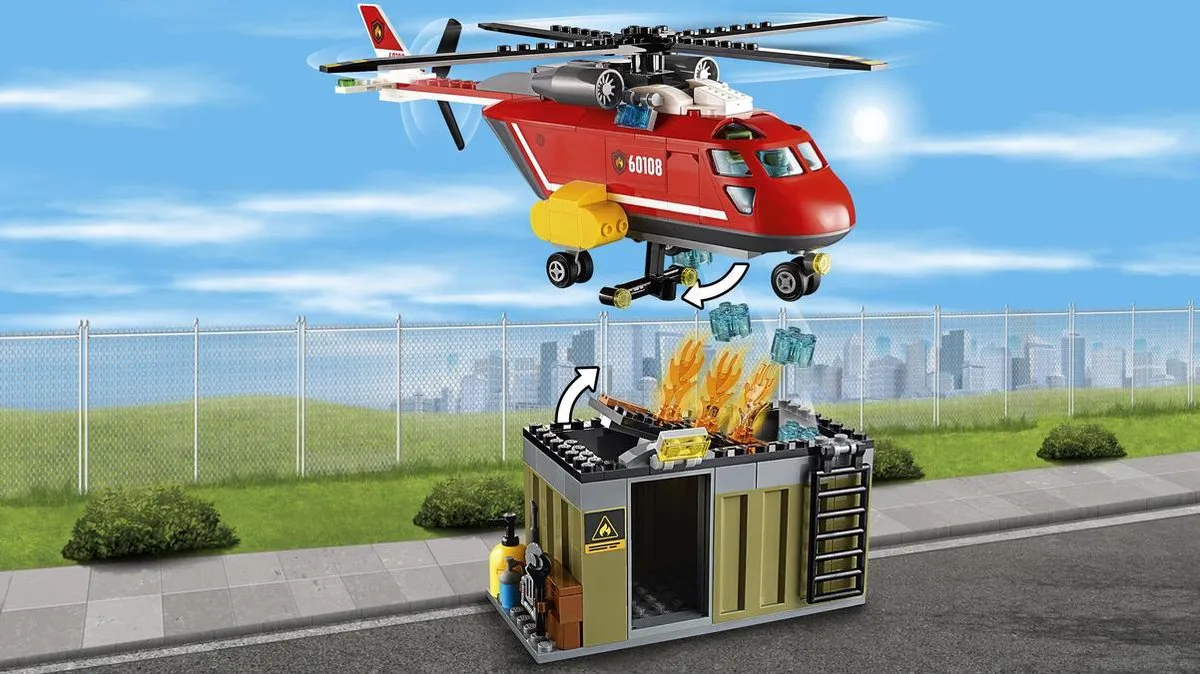 LEGO City Brandweer Inzetgroep 60108 - 257 Stukken