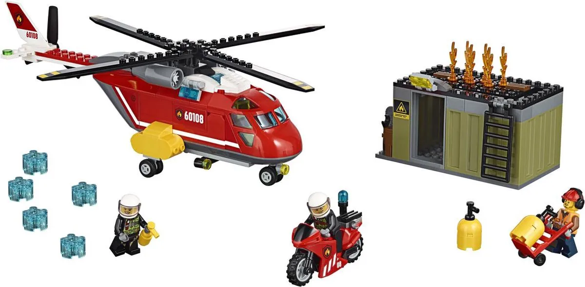 LEGO City Brandweer Inzetgroep 60108 - 257 Stukken