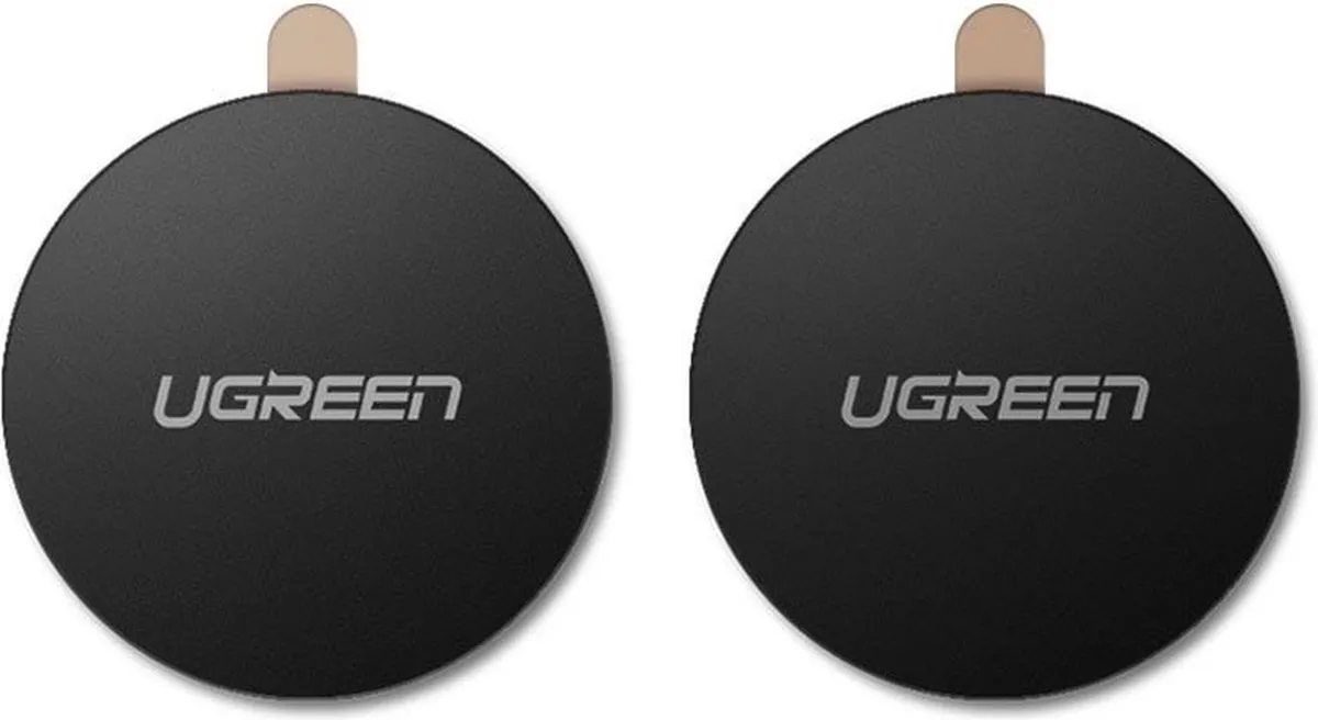 Ugreen Magnetische Telefoonhouderplaat 2x - Zwart