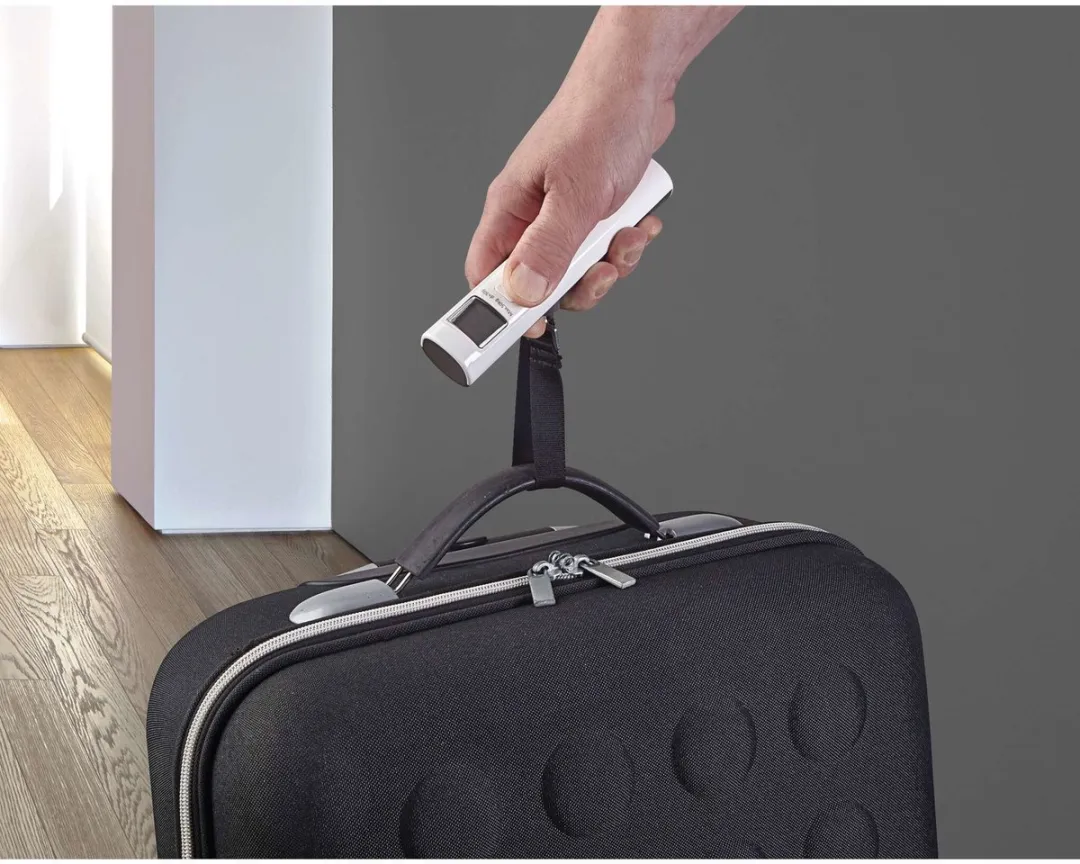 MAULtrek Bagageweger 50 kg- wit - metaal - 1 stuk - 14.8 x 3.3 x 4.3 cm - MAUL