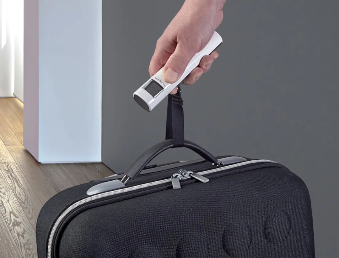 MAULtrek Bagageweger 50 kg- wit - metaal - 1 stuk - 14.8 x 3.3 x 4.3 cm - MAUL