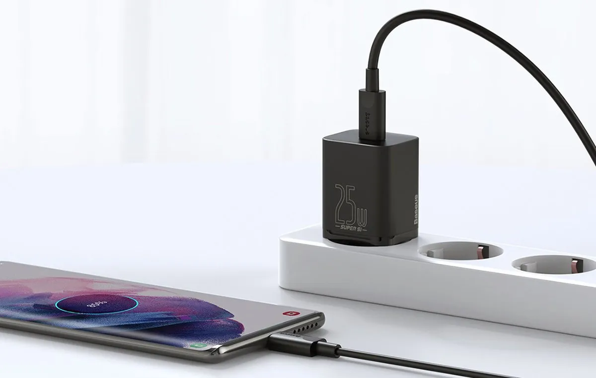 Baseus 25W Oplader USB-C PD3.0/QC3.0 CCSP020101 - Zwart