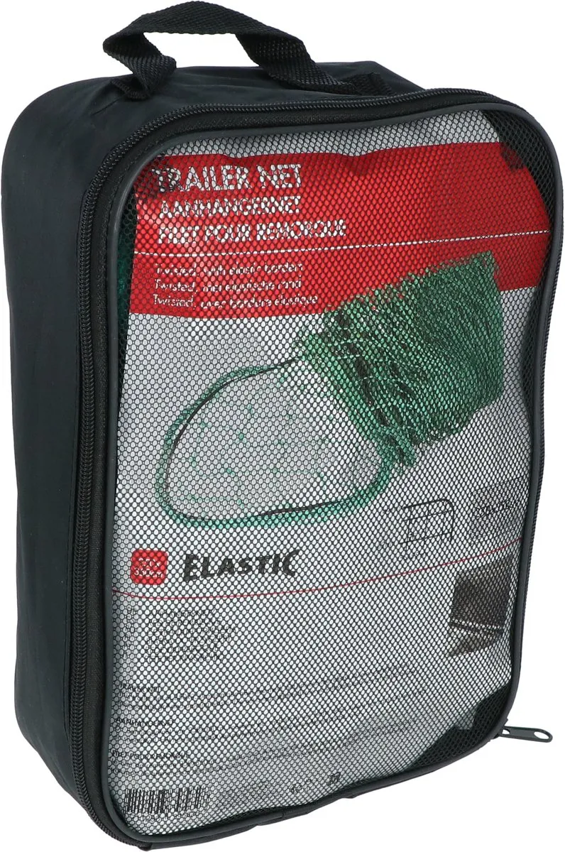 Carpoint Aanhangwagennet 250x350cm Twisted Groen