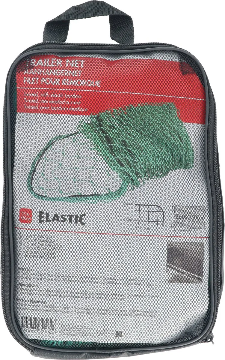 Carpoint Aanhangwagennet 250x350cm Twisted Groen