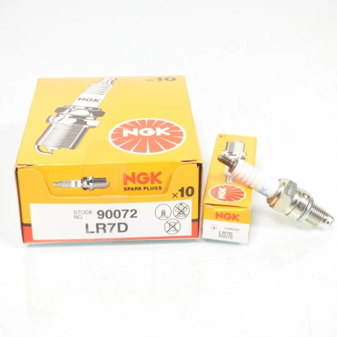 NGK Bougie LR7D 10 Stuks - Scooter Sym 110 MIO