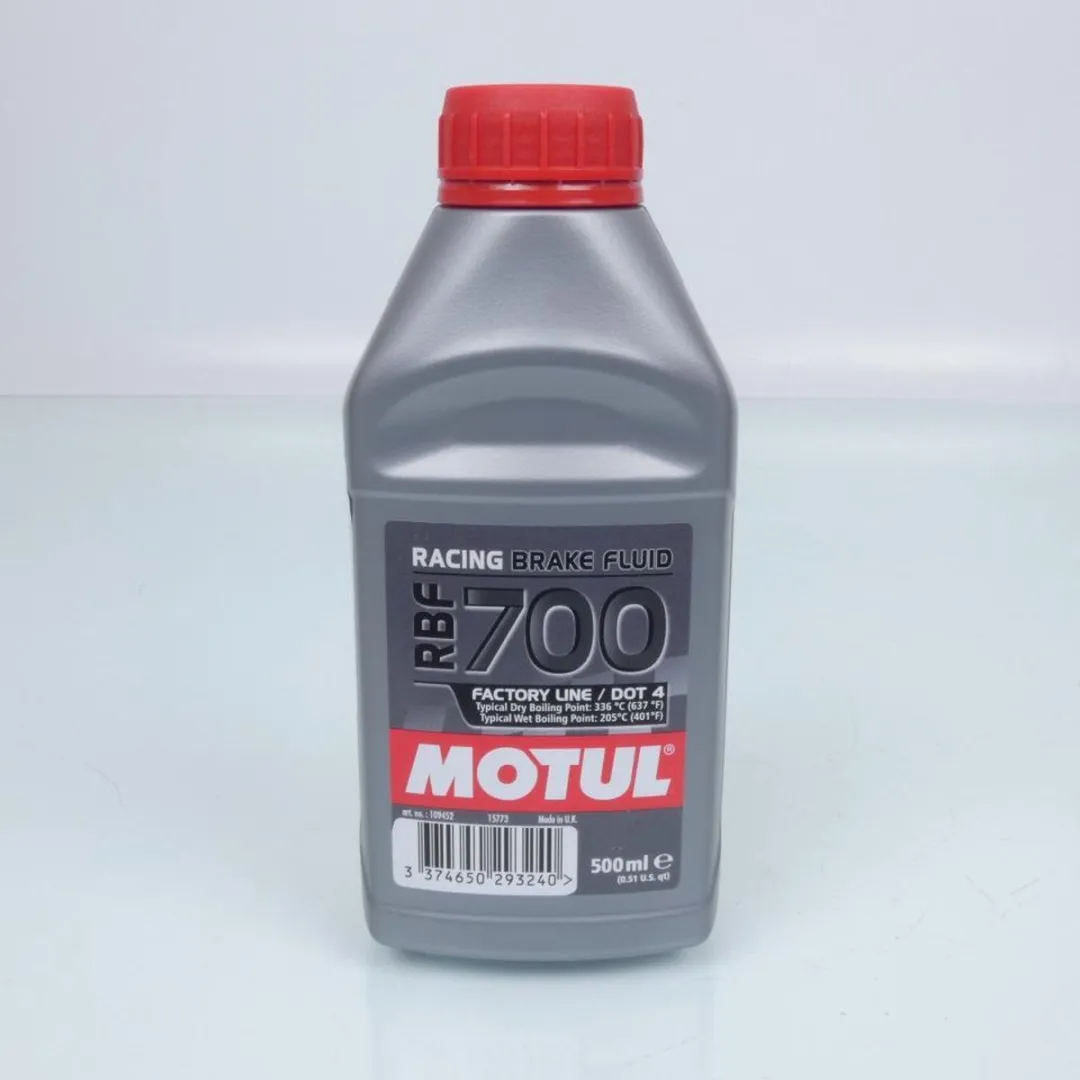 Motul RBF700 DOT4 Remvloeistof 500ml - Grijs/Rood