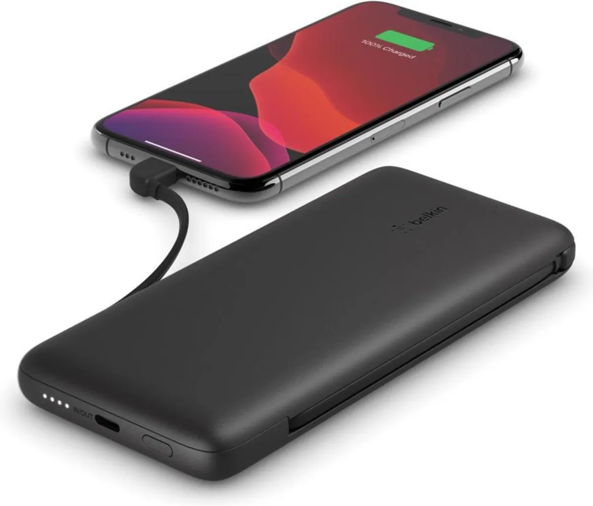 Belkin BOOST↑CHARGE Plus BPB006btBLK Powerbank 10.000mAh - 2x USB-C - Zwart