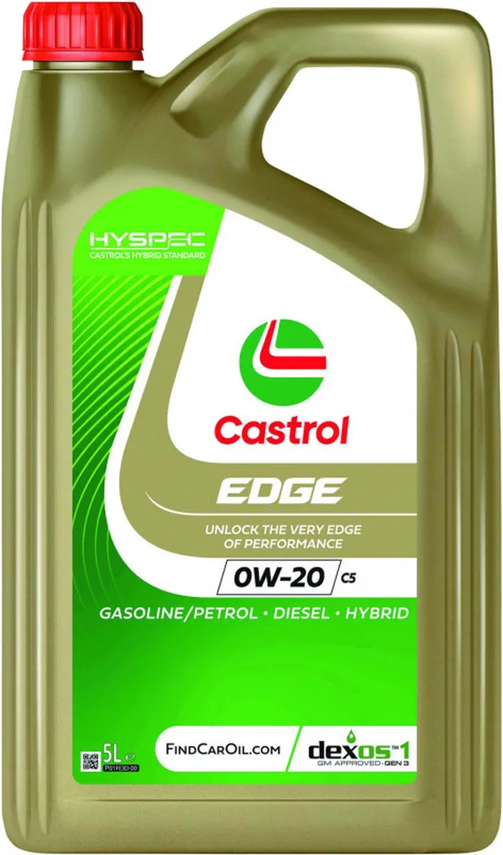 Castrol Edge 0W-20 C5 Motorolie 5L