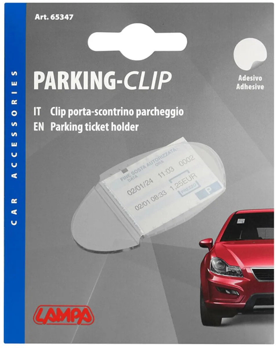 Lampa Parkeerkaart Houder - Transparant