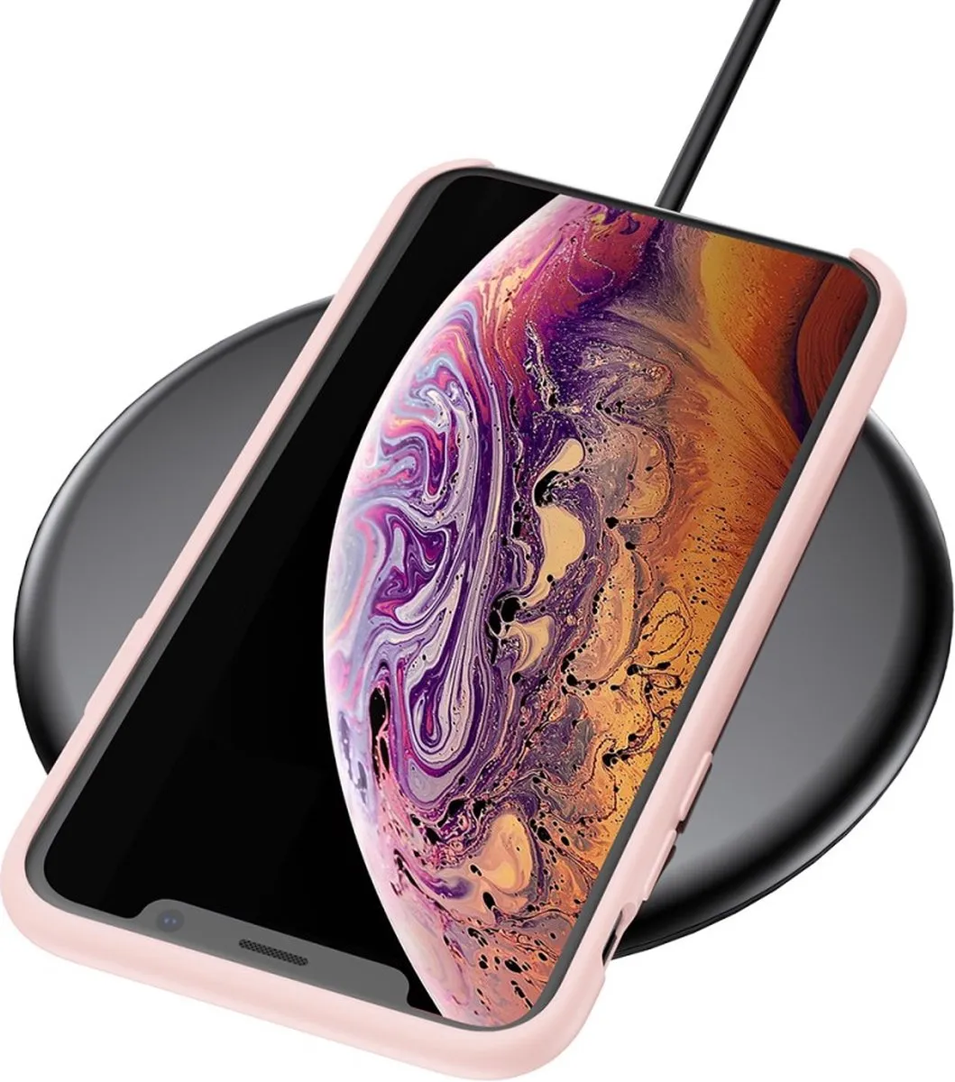Baseus LSR Series Hoesje iPhone X/XS - Roze