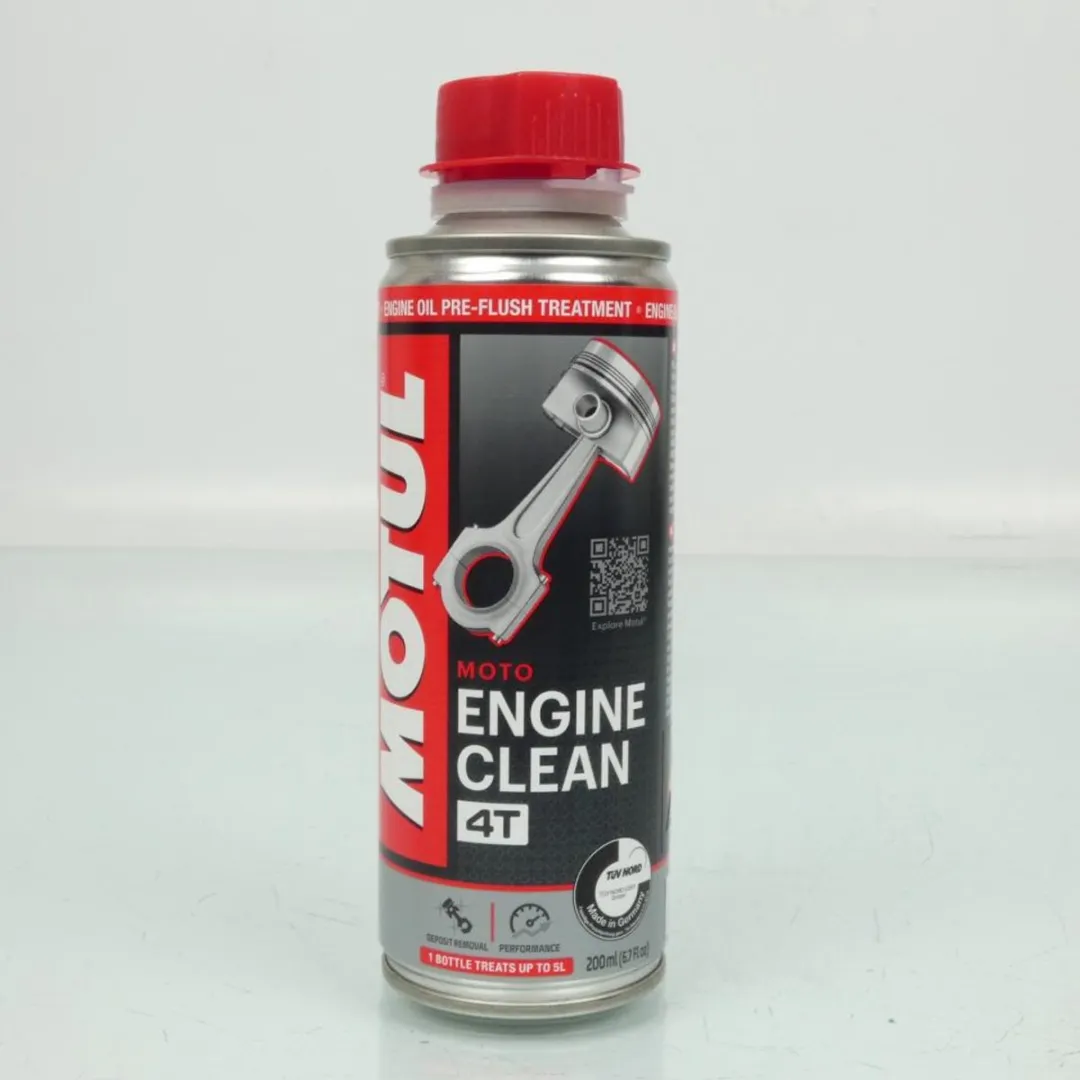 Motul Engine Oil Pre-Flush Treatment 200ml - Rood/Zilver