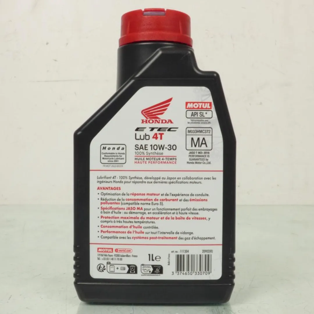 Motul E-TEC Lub 4T 10W30 1L