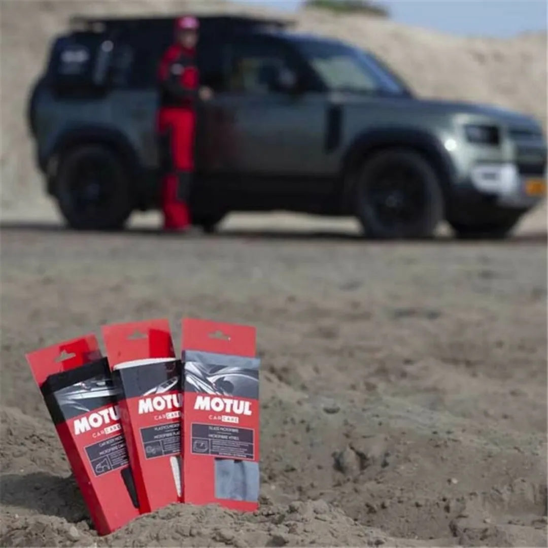 Motul Microvezel Schoonmaakdoek Glazenwisser - Grijs