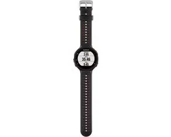 Garmin Forerunner 235 Siliconen Horlogeband - Zwart/Rood