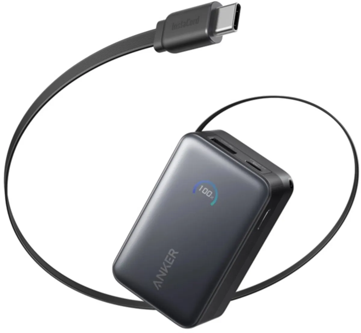Anker Nano Powerbank A1638G11 - 10.000mAh 45W - Zwart