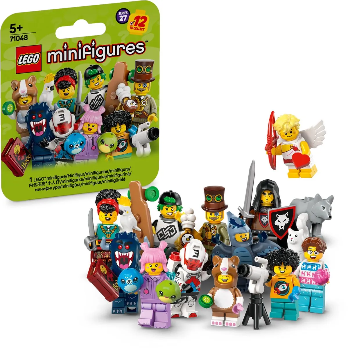 LEGO Minifiguren Serie 27 - 12 Stuks - Meerkleurig