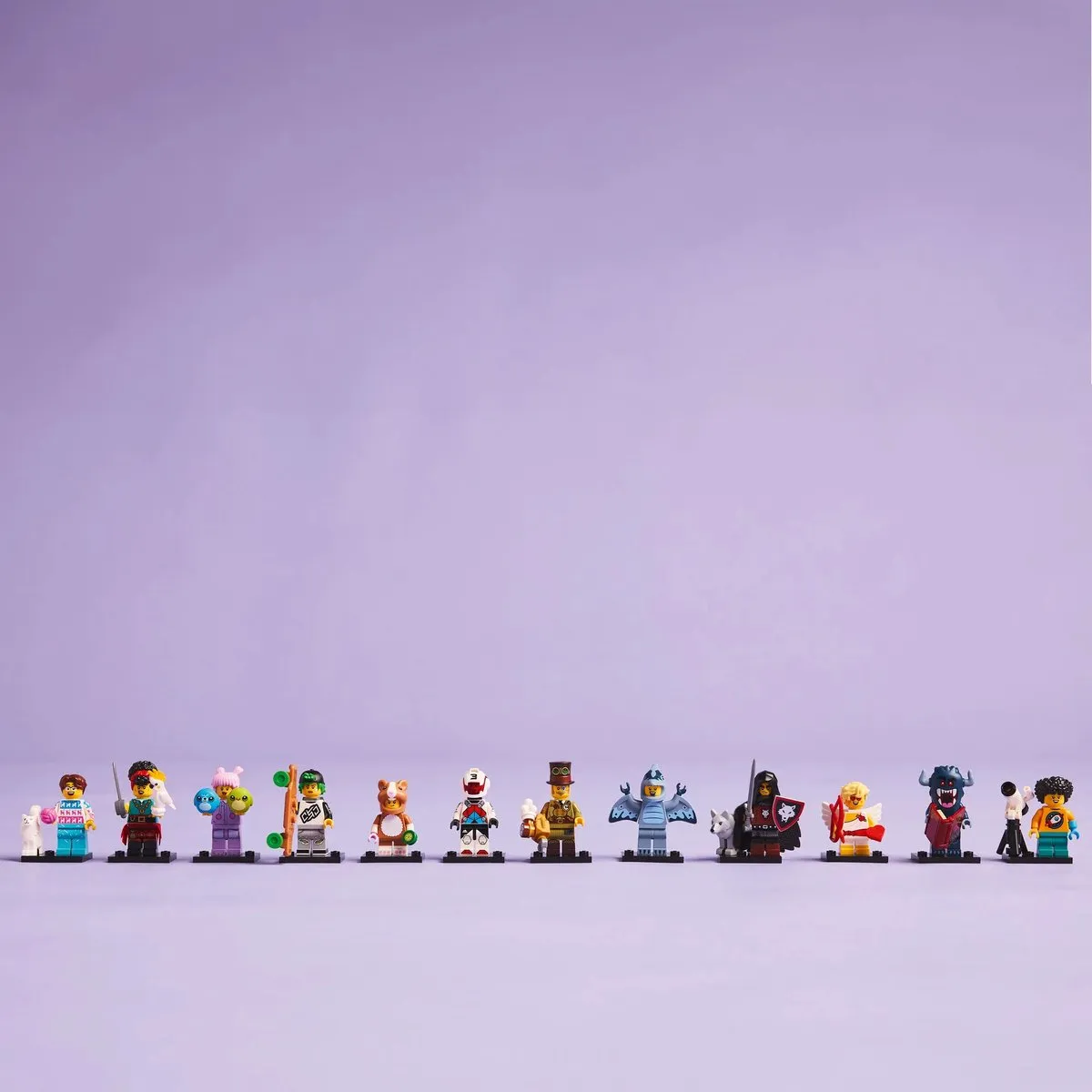 LEGO Minifiguren Serie 27 - 12 Stuks - Meerkleurig