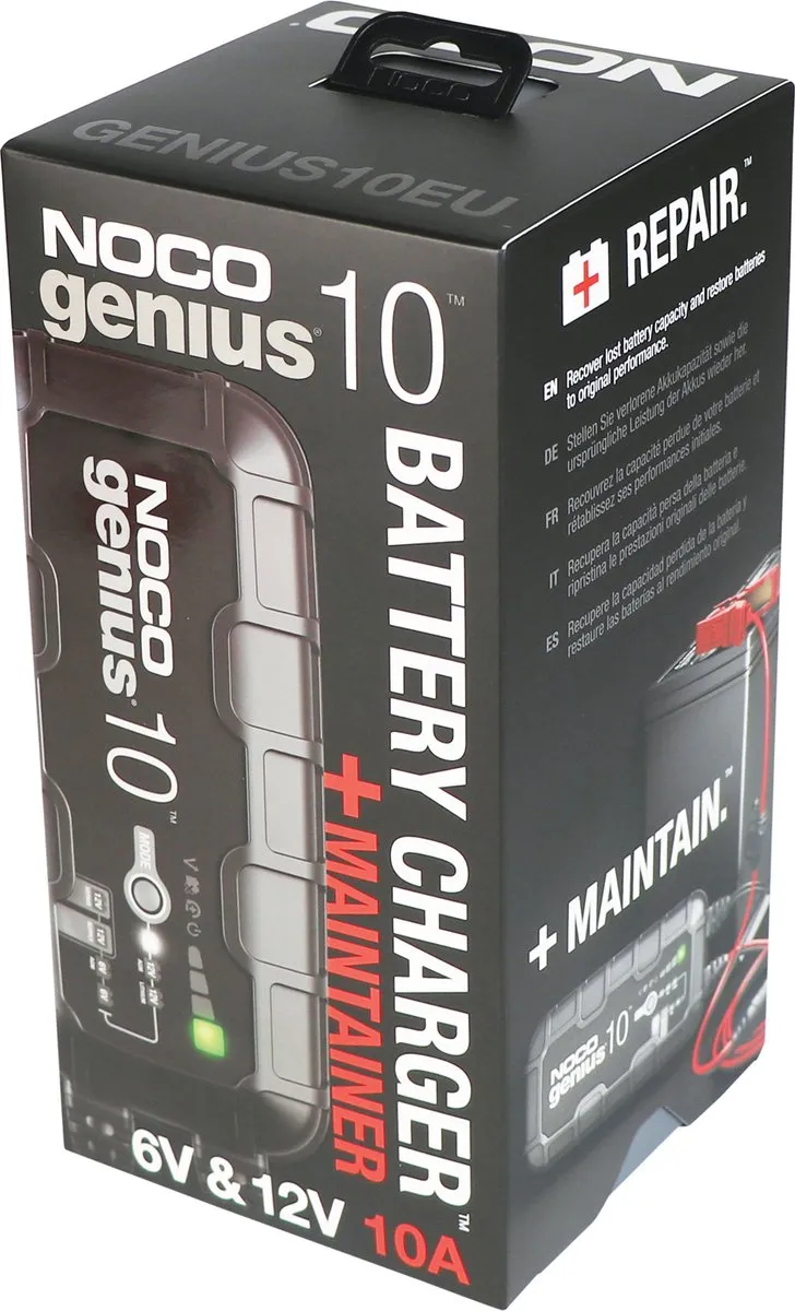 NOCO Genius G10EU Acculader 10A - 6V & 12V