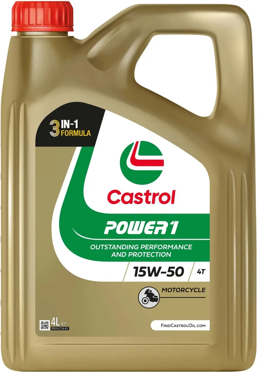 Castrol Power1 4T 15W50 Motorolie
