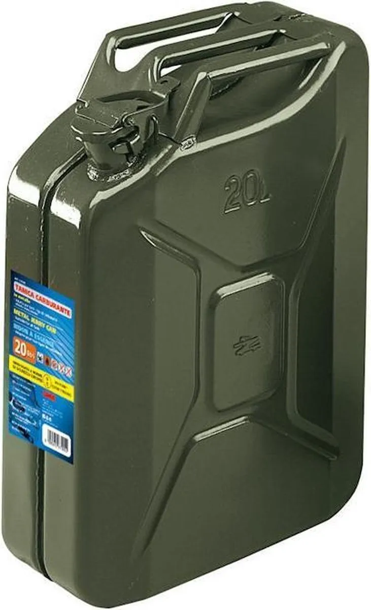 Lampa Metalen Jerrycan 20L - Groen