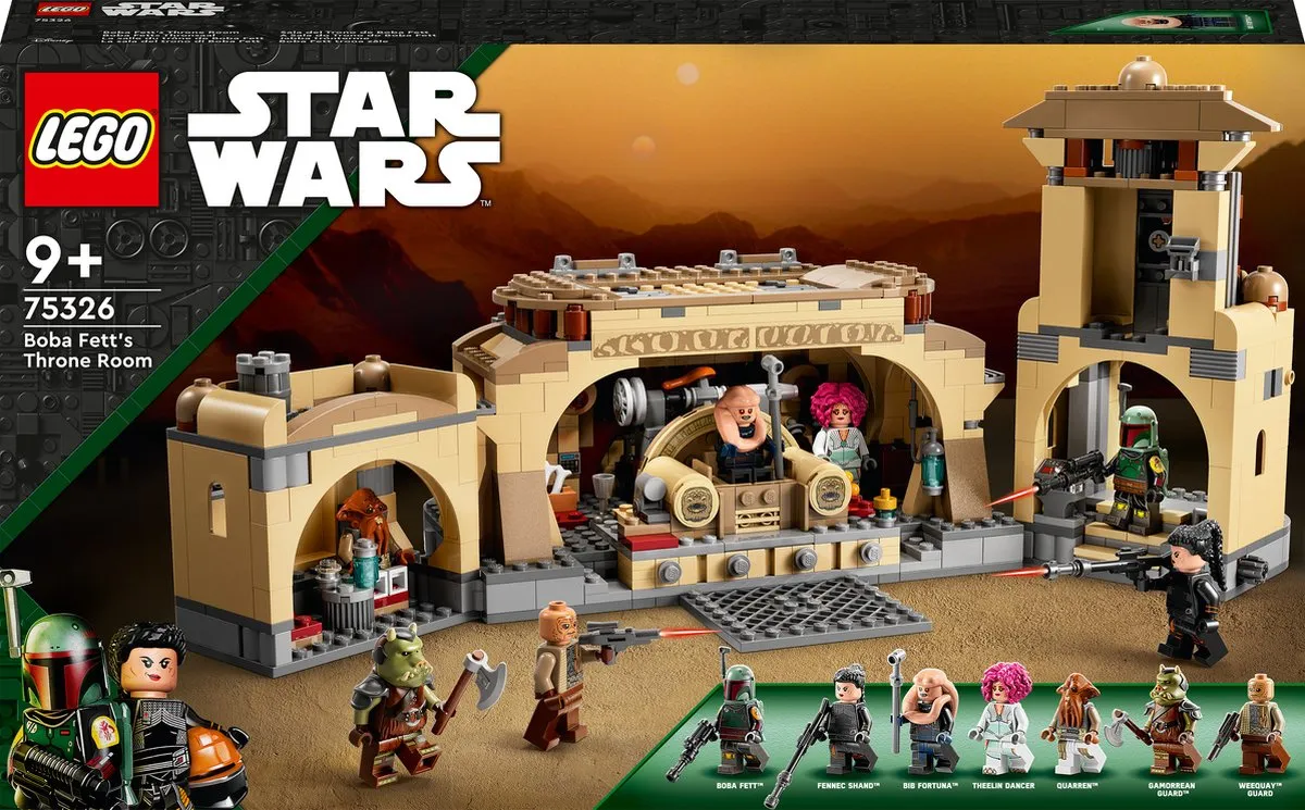LEGO Star Wars Boba Fetts Troonzaal 75326