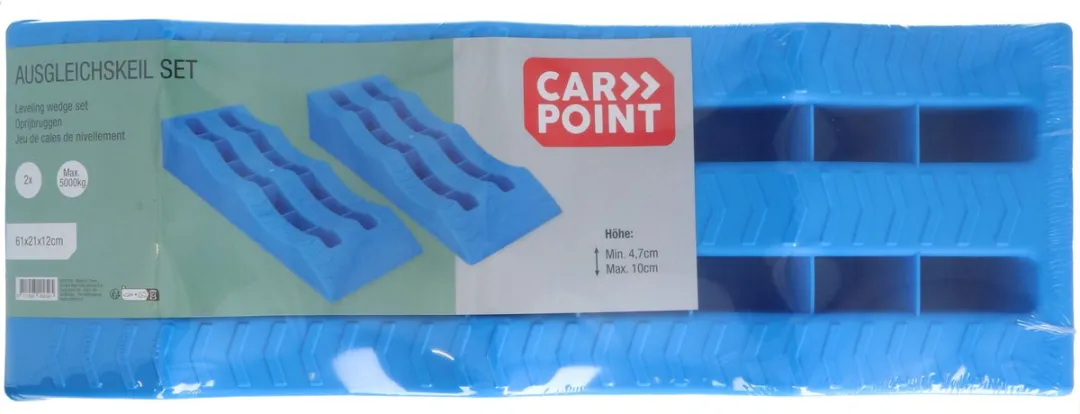Carpoint Oprijblokken - 2 Stuks Blauw