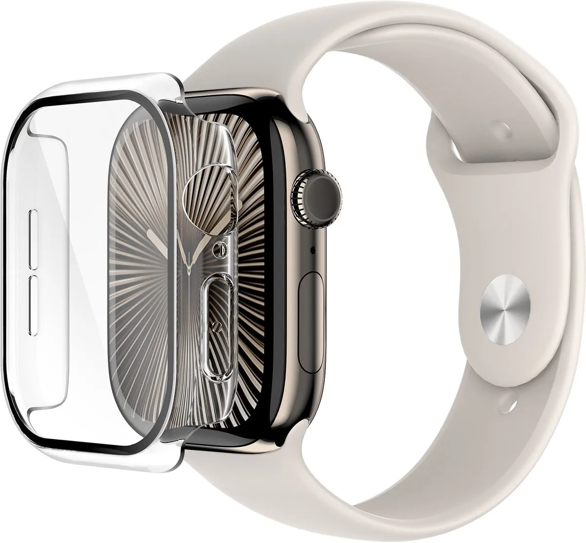 Belkin Screenprotector + Bumper Apple Watch Series 10 46mm - Zwart