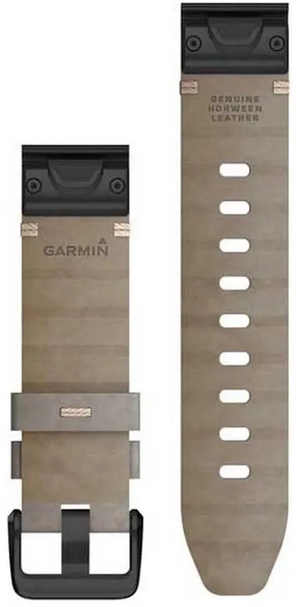 Garmin QuickFit Suede Horlogebandje 20mm - Shale Grey