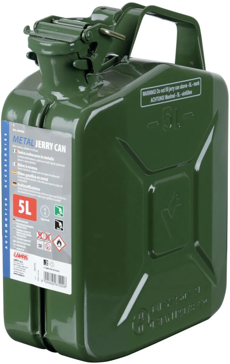 Lampa Metalen Jerrycan 5L