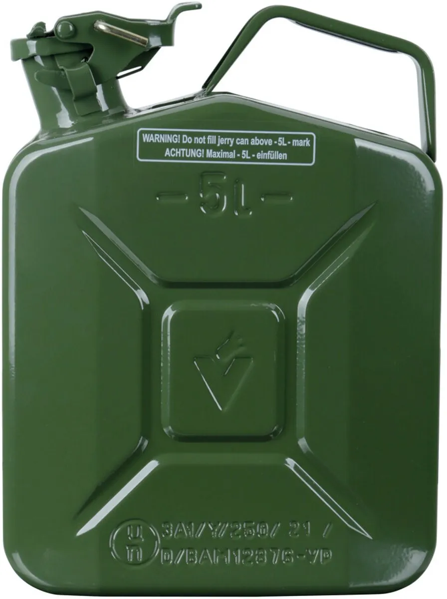 Lampa Metalen Jerrycan 5L - Groen