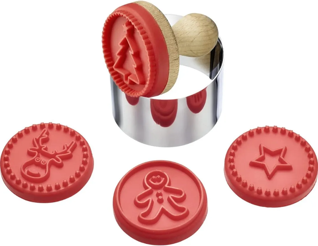 Westmark Koekjesstempel Kerst 6-delig