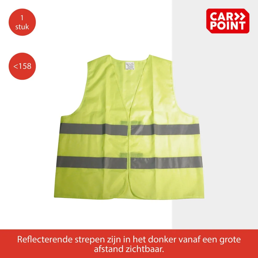 Carpoint Veiligheidshesje Junior - Fluorescerend Geel