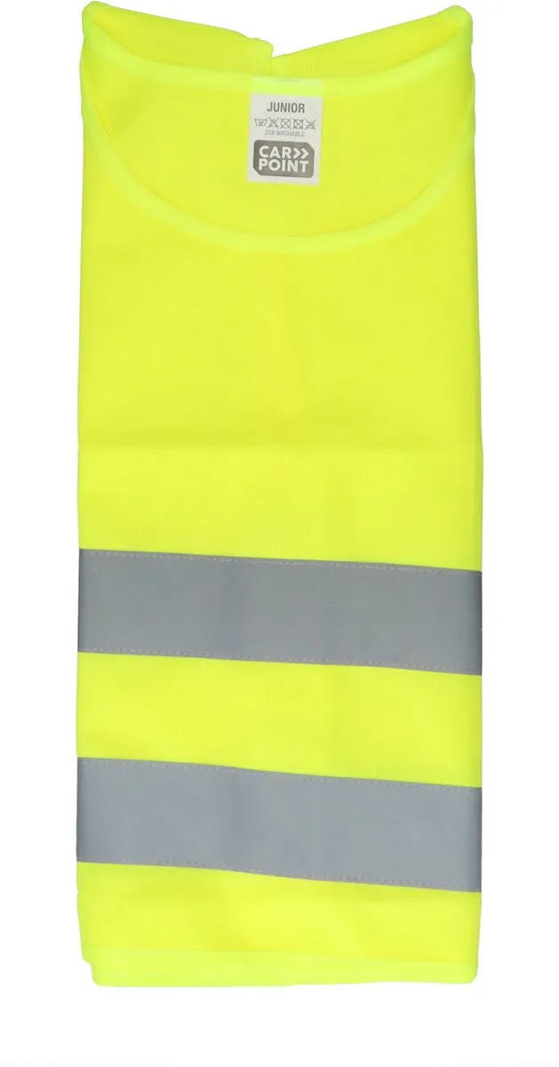 Carpoint Veiligheidshesje Junior - Fluorescerend Geel
