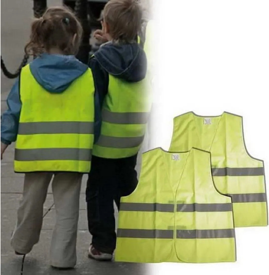 Carpoint Veiligheidshesje Junior - Fluorescerend Geel - afbeelding 6 van 6