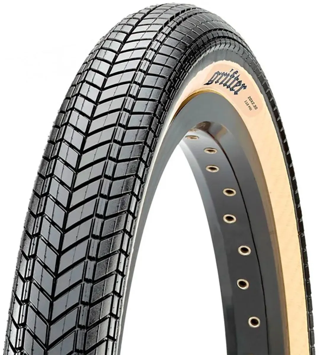 Maxxis Grifter Exo/TanWall MTB-band 29x2.50 - Zwart