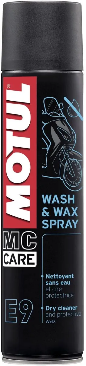 Motul E9 Wash & Wax Spray 400ml