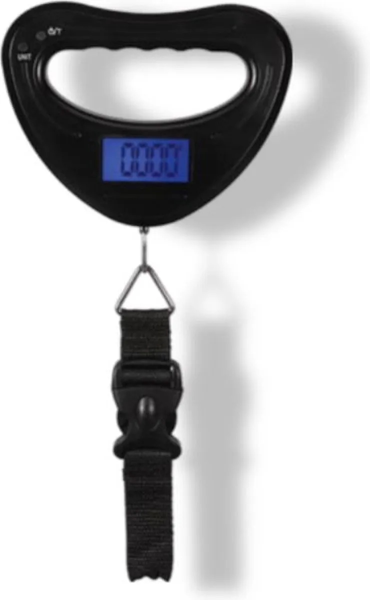 Perel Bagageweegschaal VTBAL301 - 40 kg - Zwart