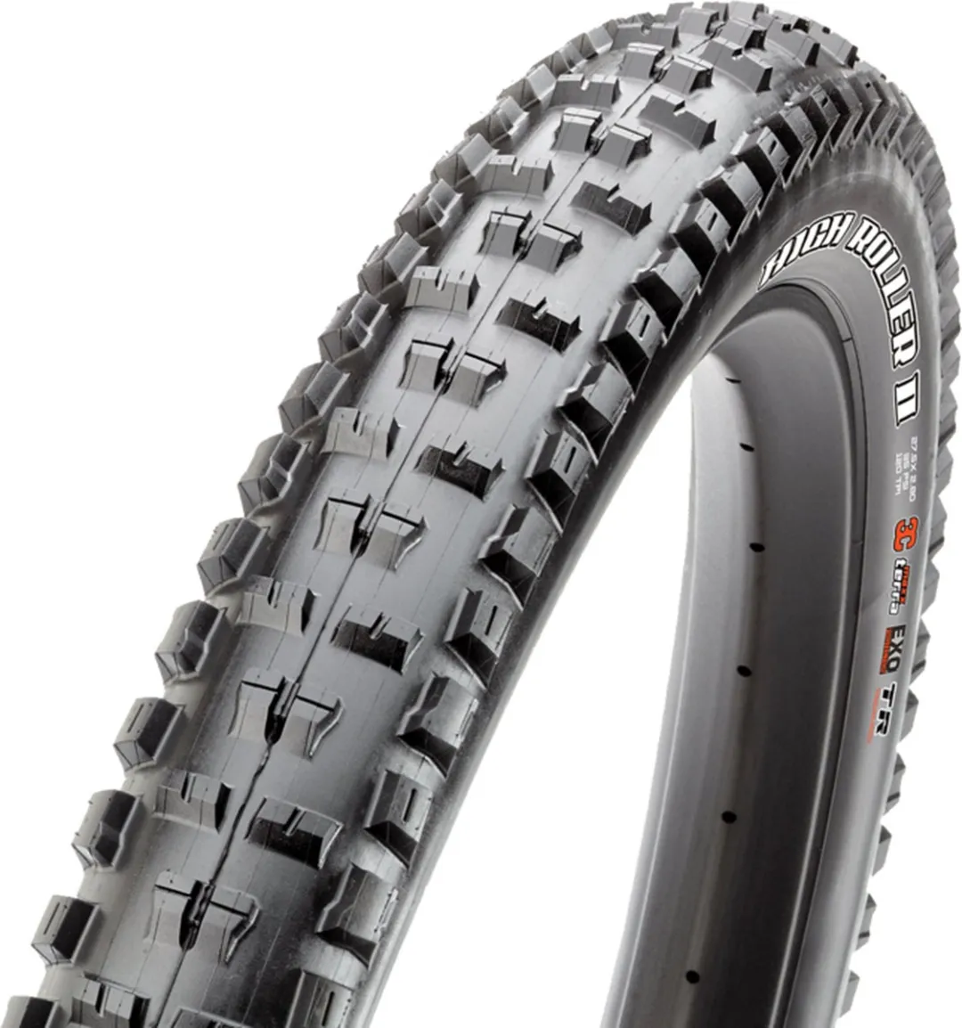 Maxxis High Roller II 3C TLR-EXO 27.5x2.80 (71-584) BMX Buitenband - Zwart - afbeelding 6 van 6