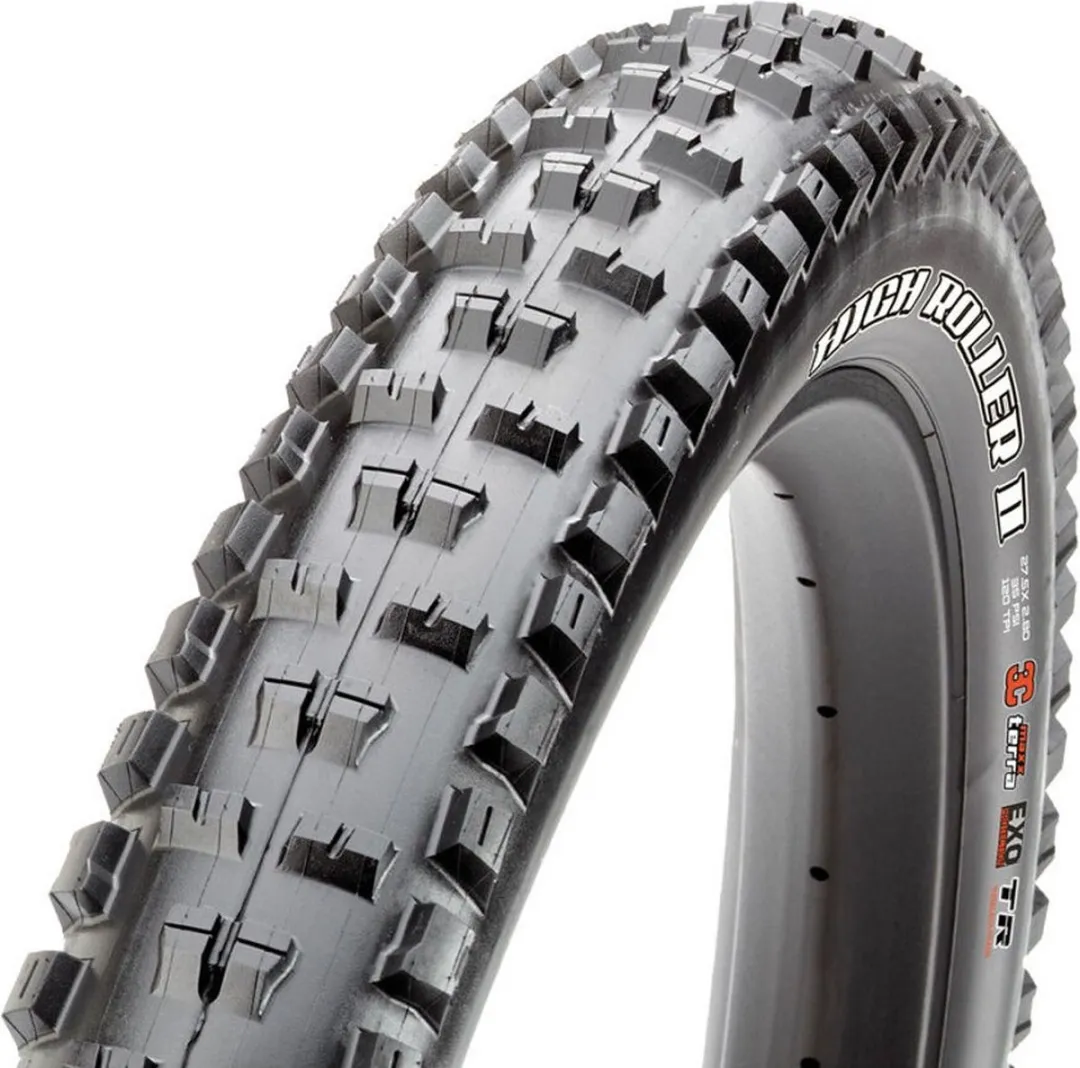 Maxxis High Roller II 3C TLR-EXO 27.5x2.80 (71-584) BMX Buitenband - Zwart