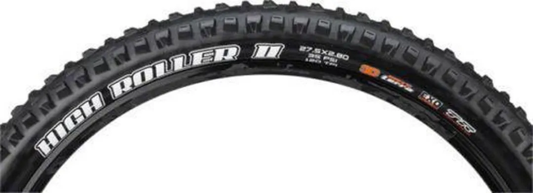 Maxxis High Roller II 3C TLR-EXO 27.5x2.80 (71-584) BMX Buitenband - Zwart