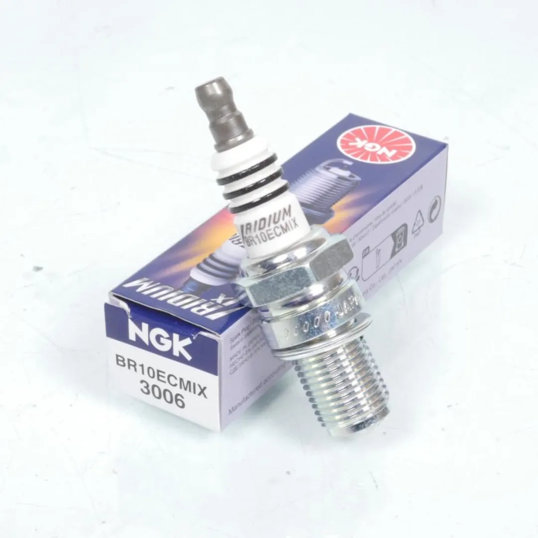 NGK BR10ECMIX Iridium Bougie - Wit