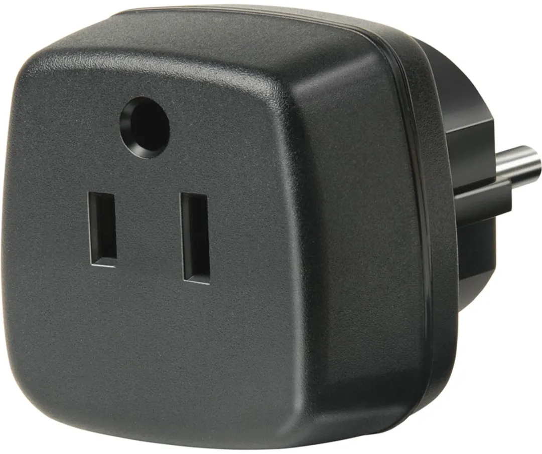 Brennenstuhl 1508520 Reisadapter - Type J - Zwart