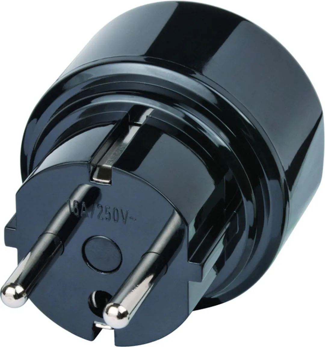 Brennenstuhl 1508520 Reisadapter - Type J - Zwart