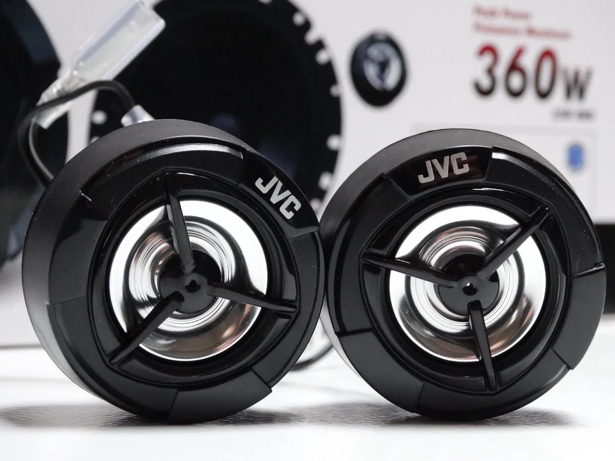 JVC CS-DR1700C Component Autospeakers 17cm - 360W - Zwart