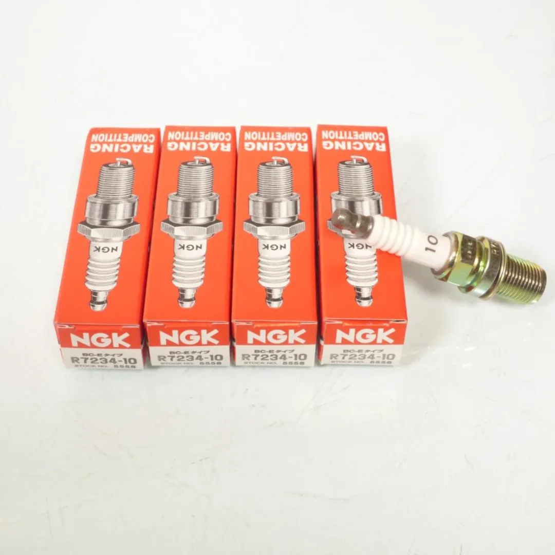 NGK Bougie R7234-10 - 4 Stuks - Wit